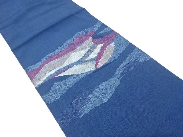 アンティーク　霞模様織り出し名古屋帯（着用可）